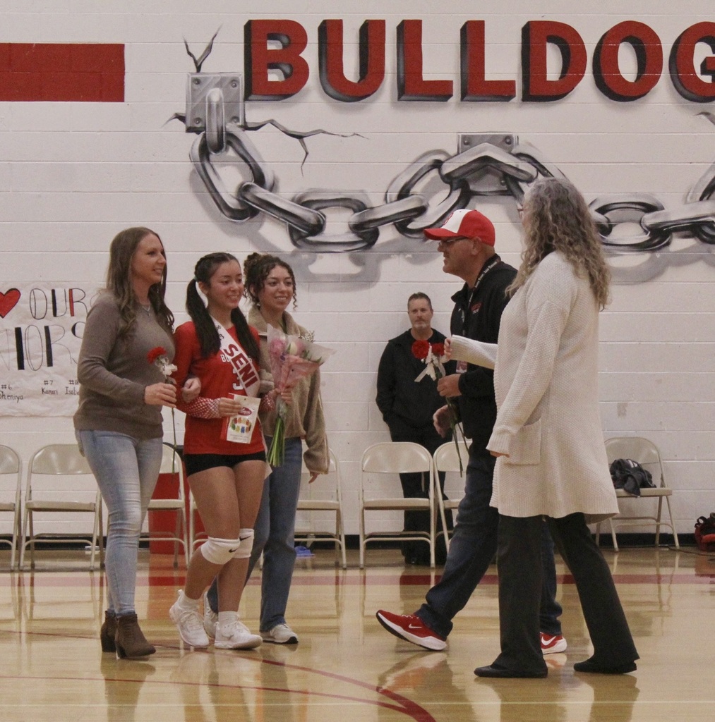 Volleyball Senior Night 