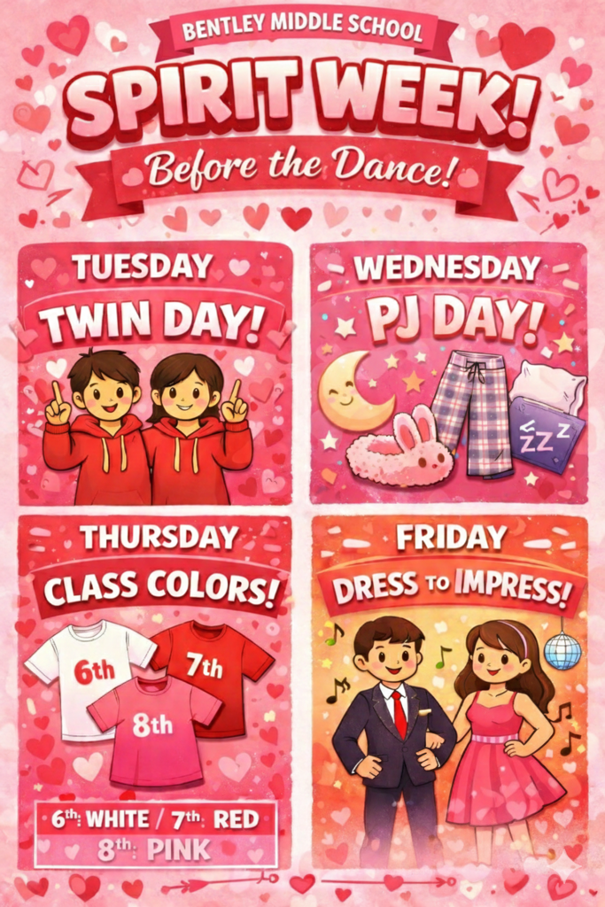 BMS Spirit Snowcoming spirit week