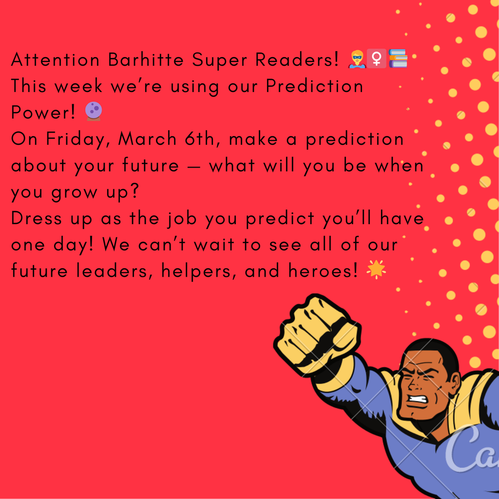 Dress Up Day for reading month