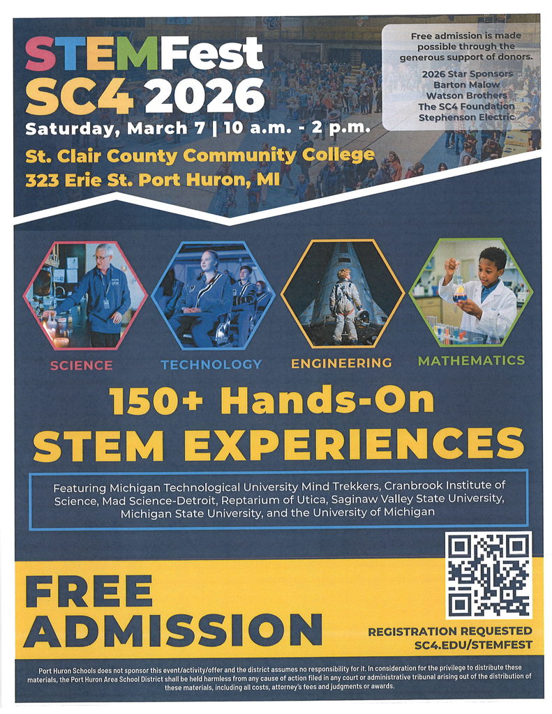 STEMFest SC4 2026 Poster with registration QR code