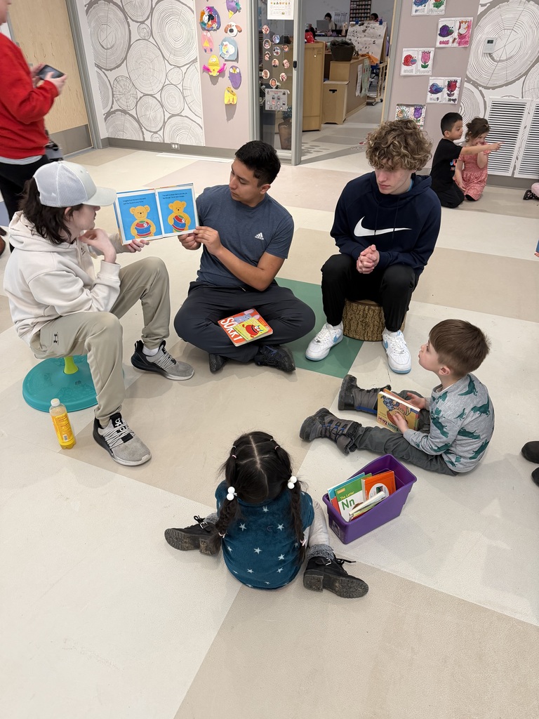 NHS reading at Little Bulldogs 1