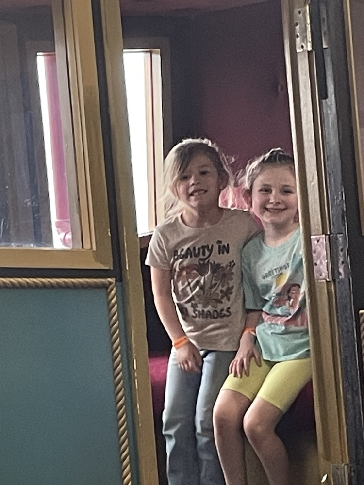 in the princess carriage 