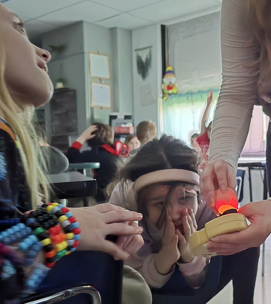 Day 10 egg candling. We saw movement! 