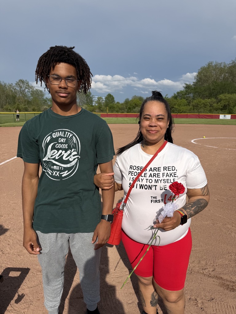 Students and families celebrating senior night - 2