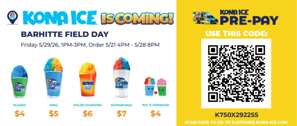 Kona Ice Flyer