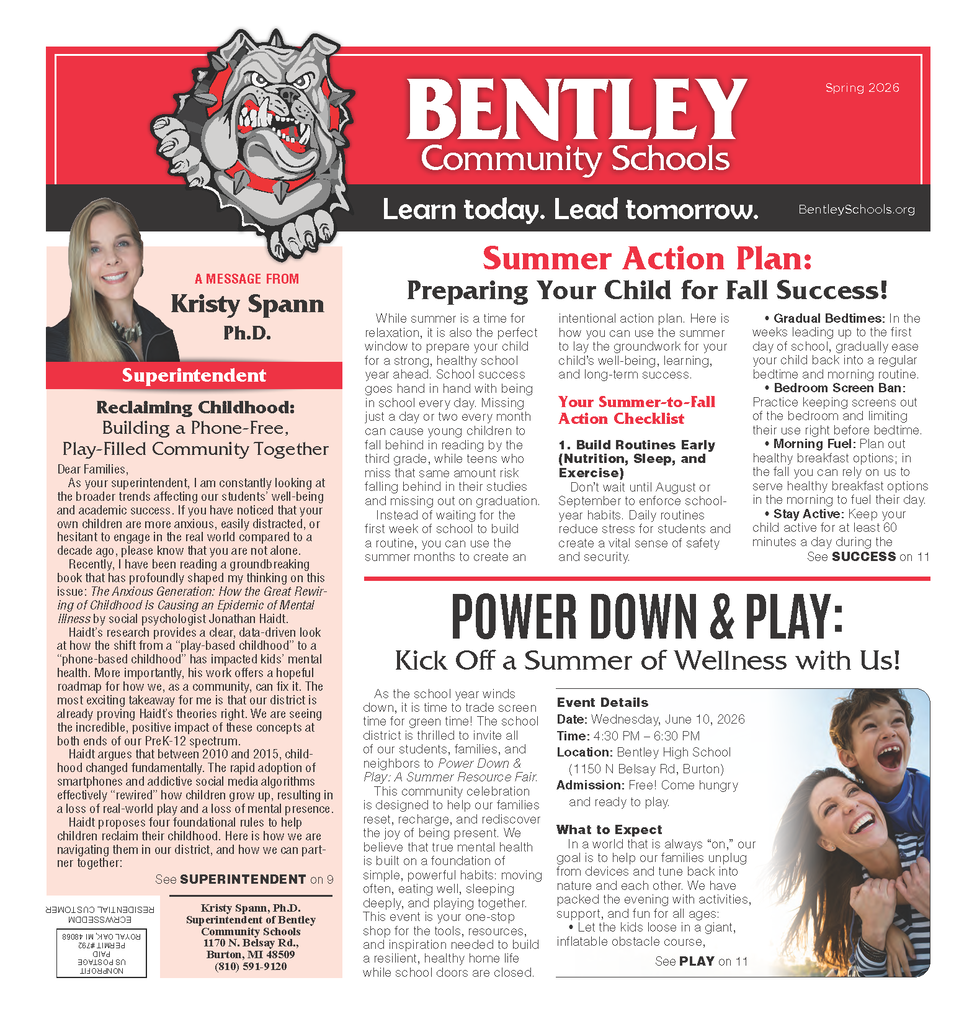 First page of the Bentley Barker