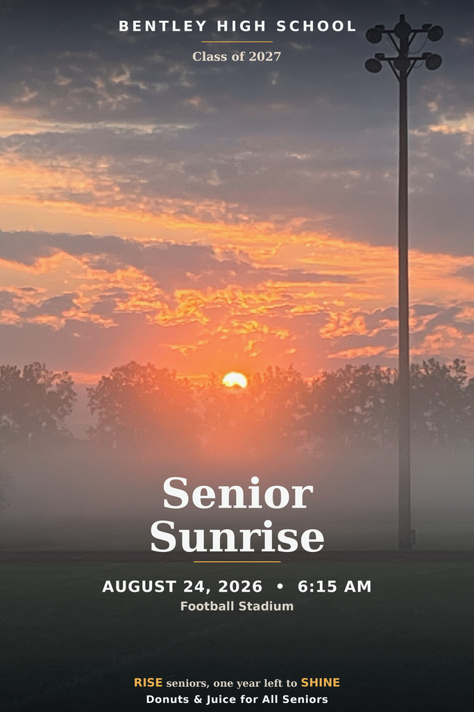 Senior Sunrise Class of 2027 