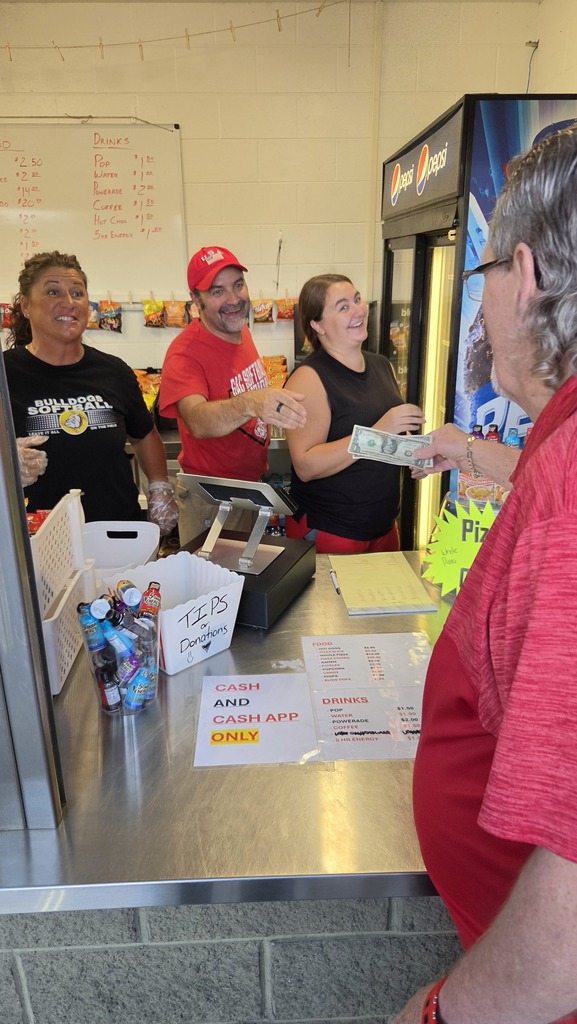 Concessions at the game