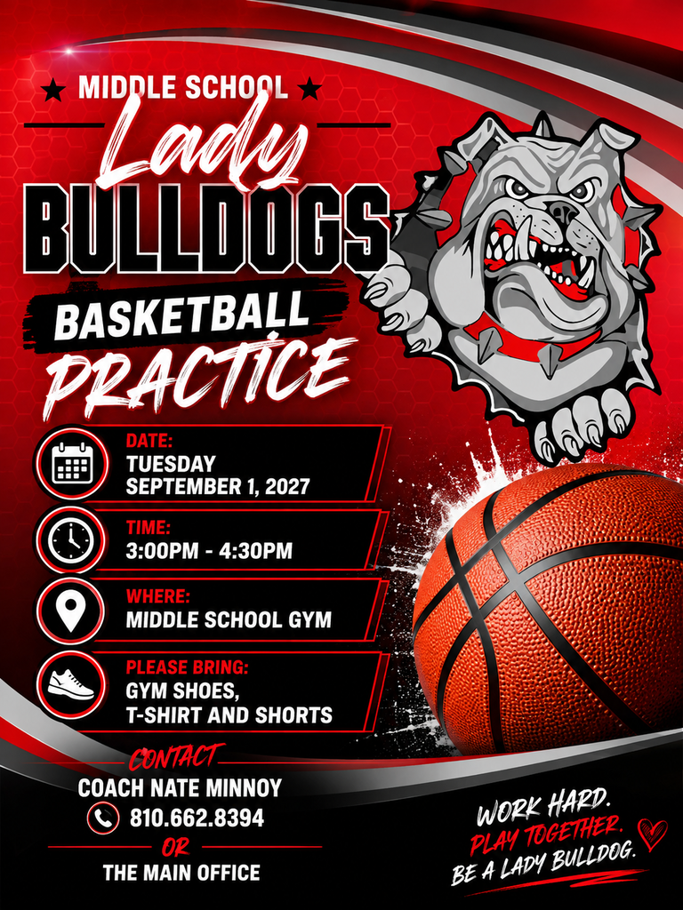 Middle School Girls Basketball Practice