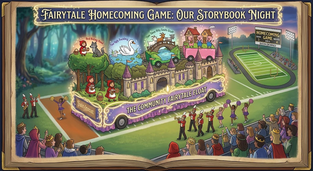 Graphic for the Bentley homecoming parade