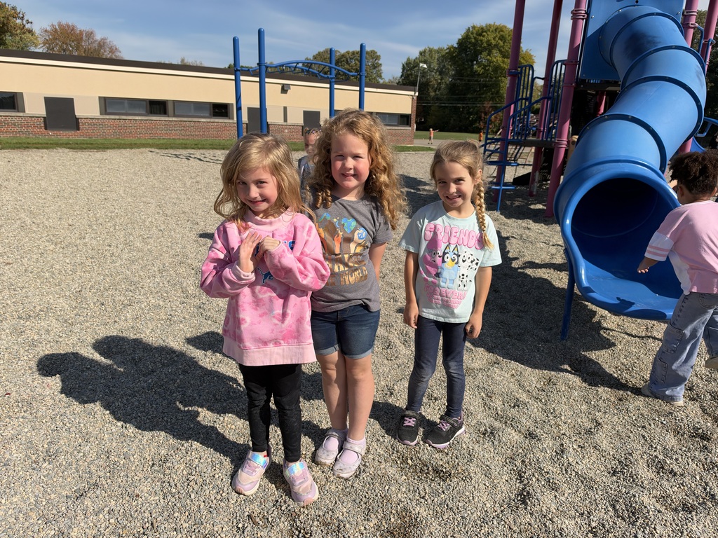 Students on playground