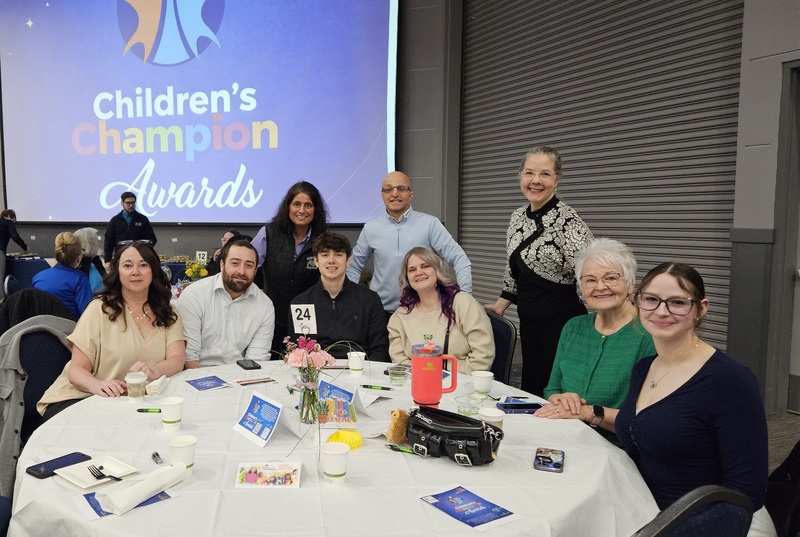 From the Children's Champion Awards breakfast