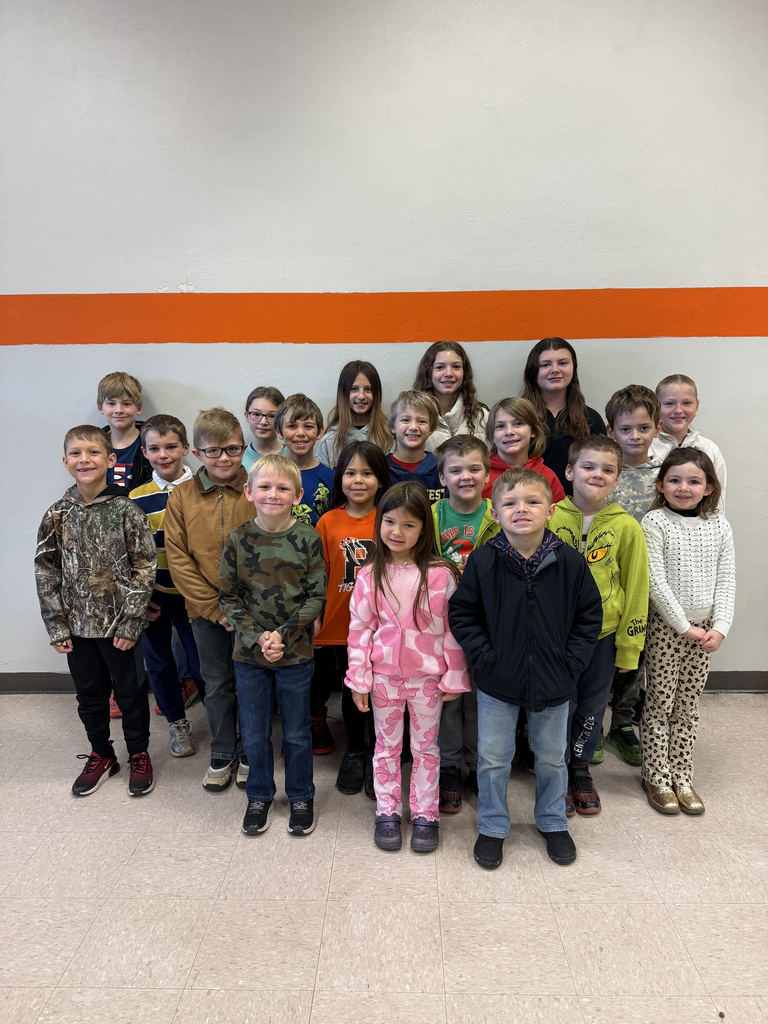 Elementary November 2025 Students of the Month