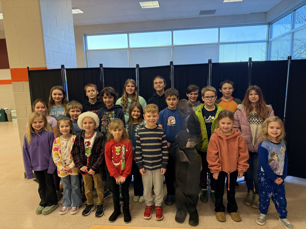 December 2025 Students of the Month Group Picture
