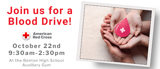 Blood Drive- October 22 from 9:30-2:30