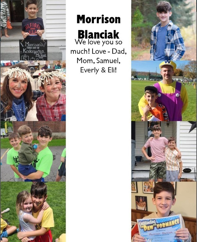 Yearbook ad examples featuring Benton students.