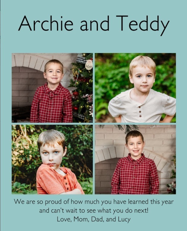 Yearbook ad examples featuring Benton students.