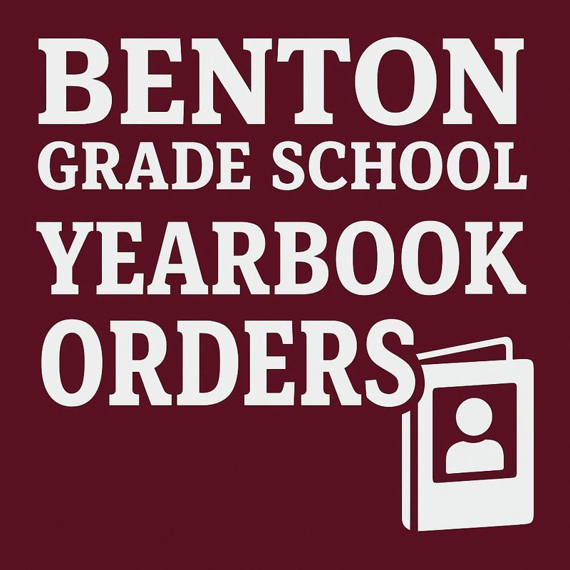 Benton Grade School Yearbook Orders