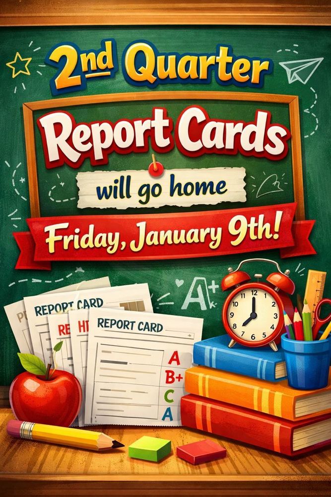 2nd Quarter Report Card