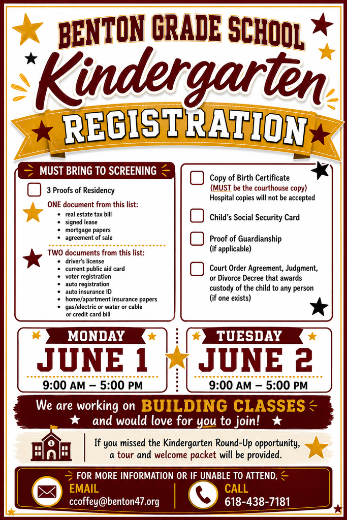 Kindergarten Registration 