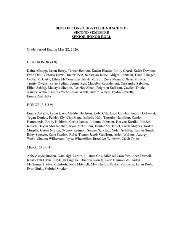 25-26 2nd Semester Honor Roll 3