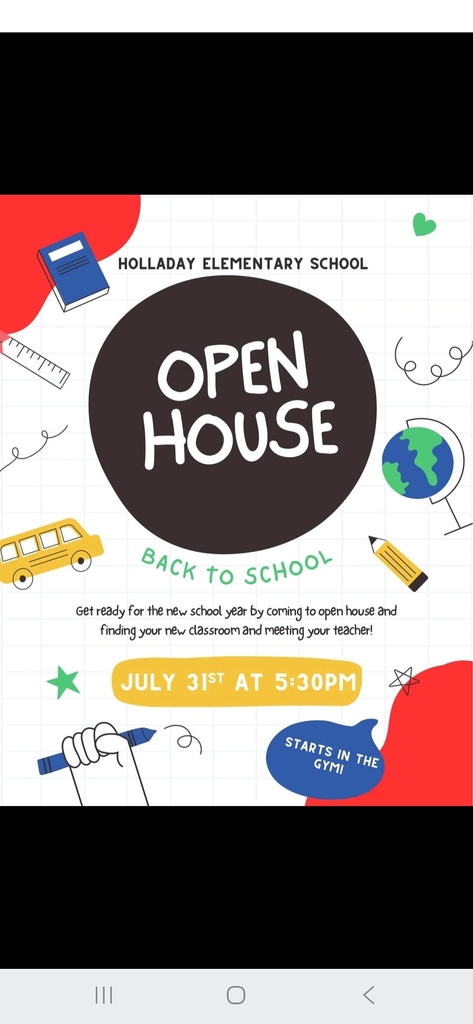 Holladay Open House Flyer