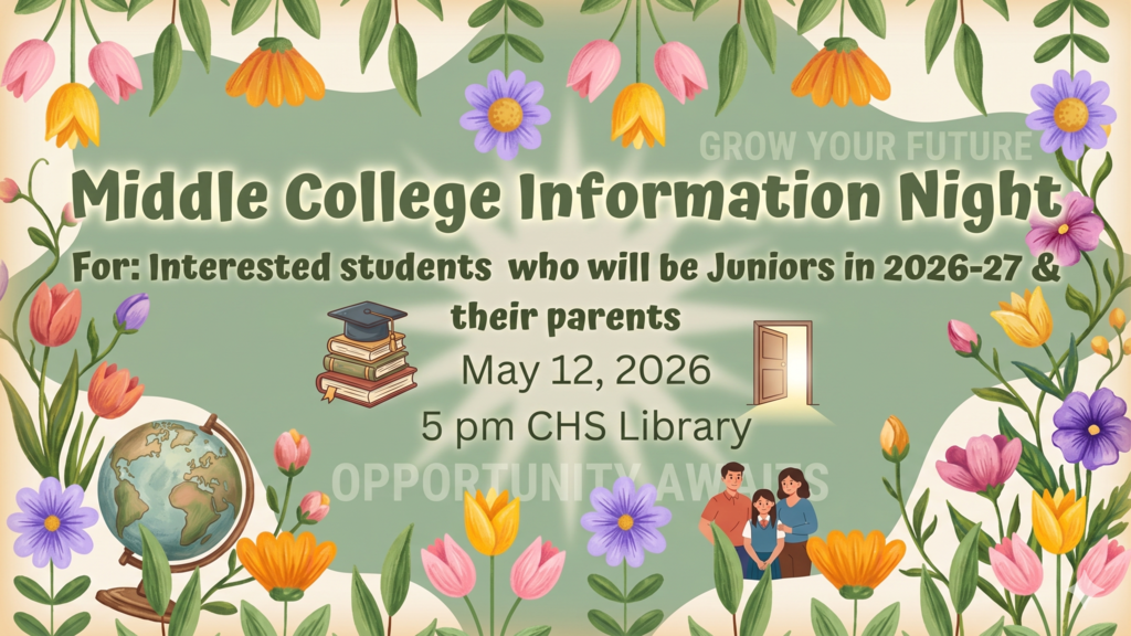 Middle College Flyer