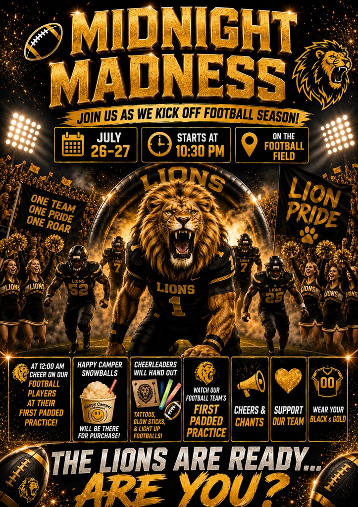 Midnight Madness Flyer