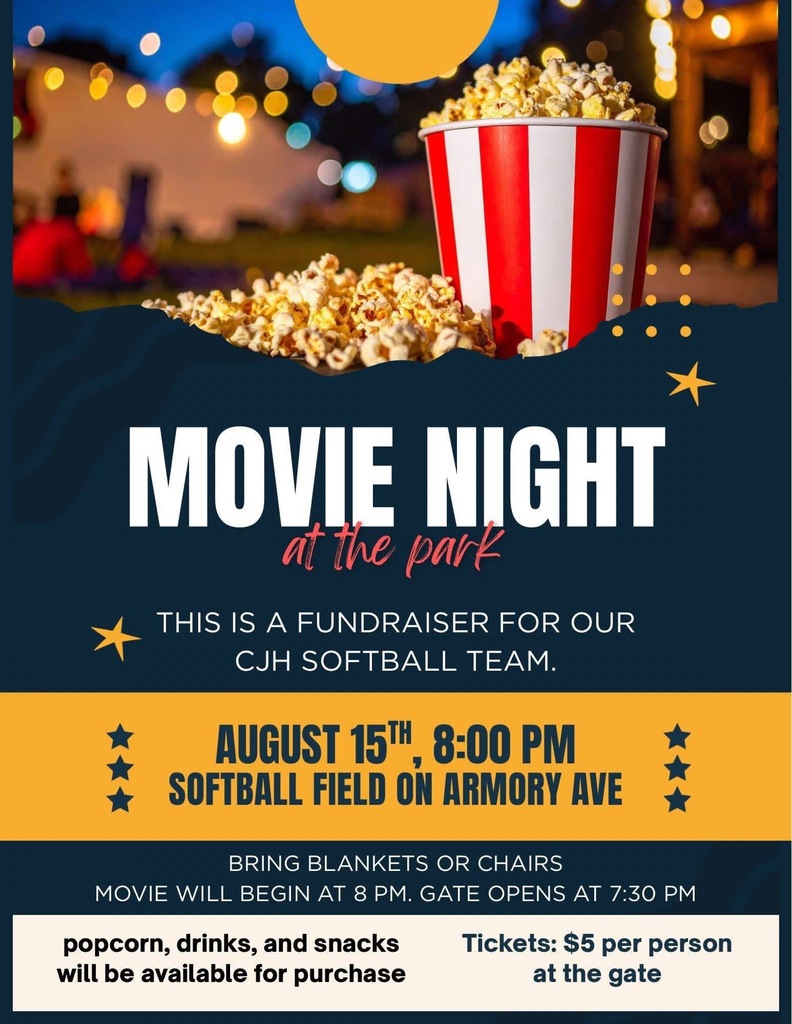CJH Movie Night Flyer