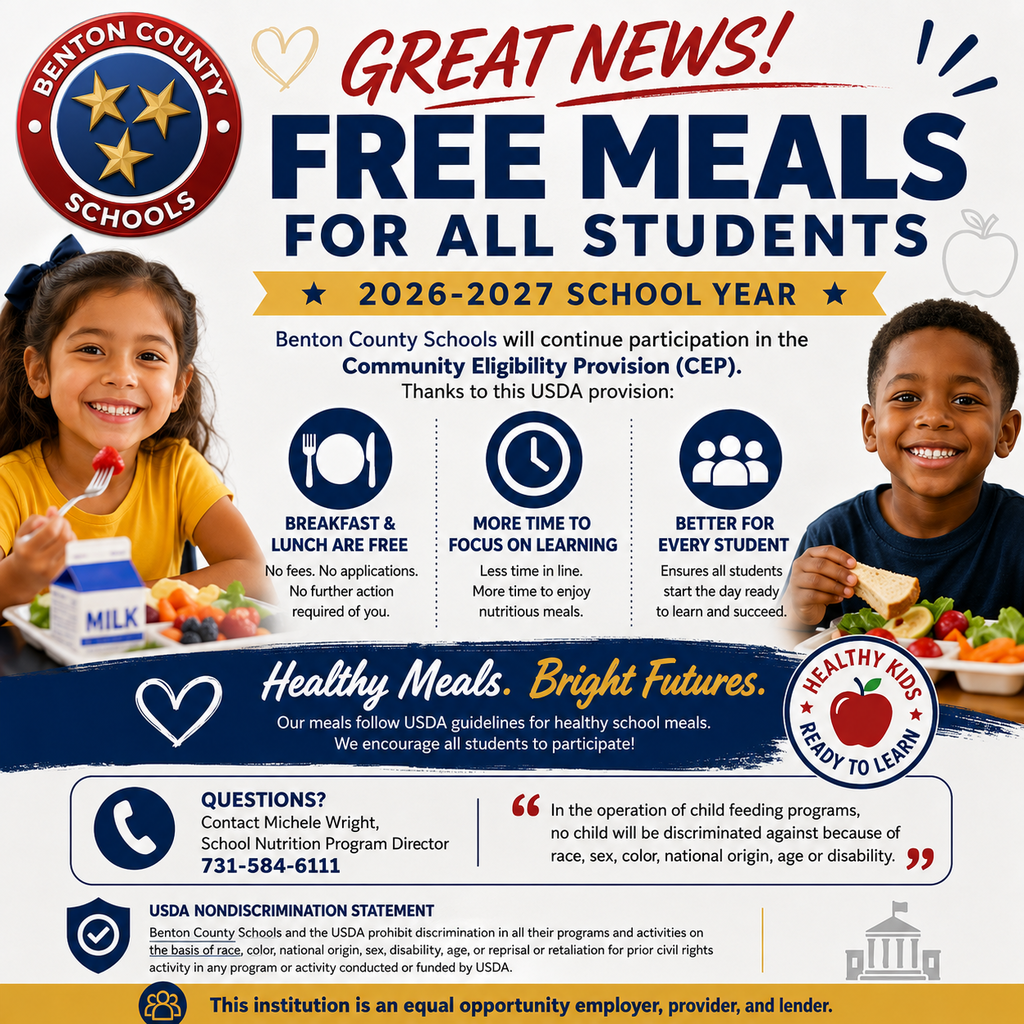 School Meals Flyer