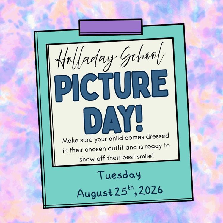 Holladay Picture Day Flyer