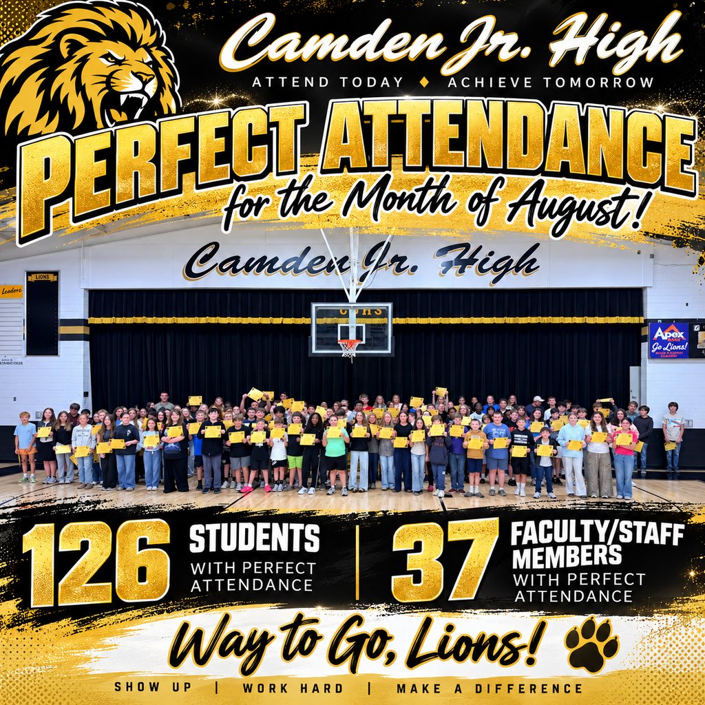 Perfect Attendance at CJH