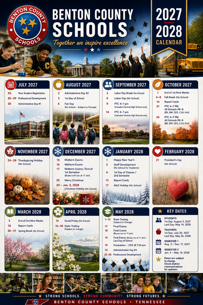 2027-2028 District Calendar