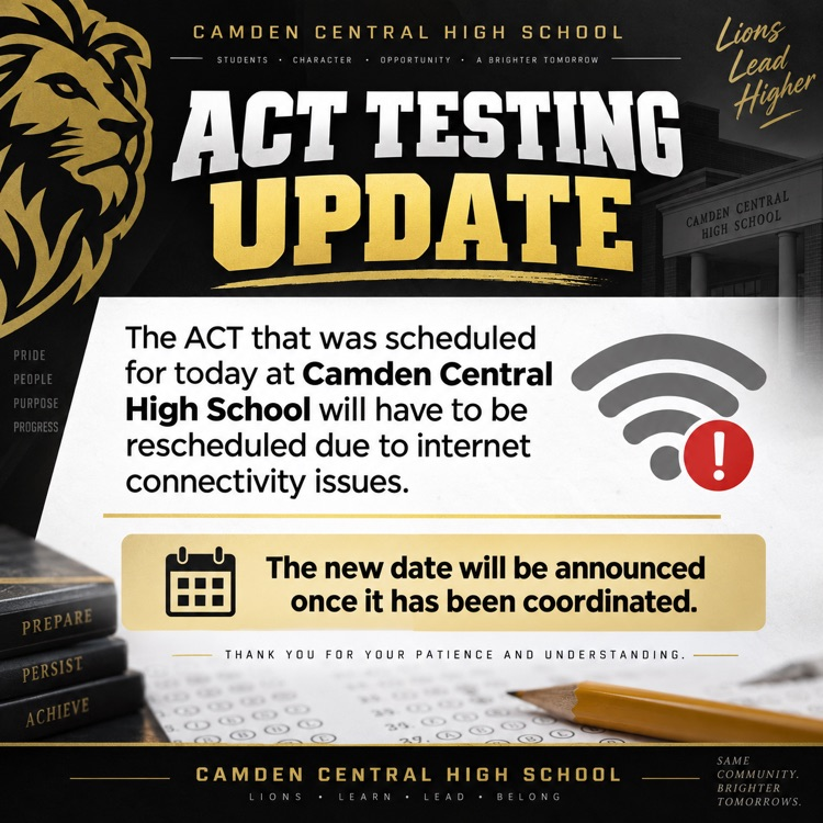 ACT announcement