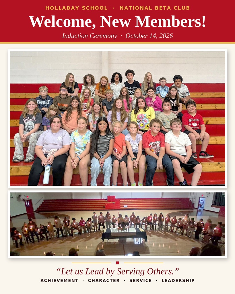 Holladay Beta Club Induction