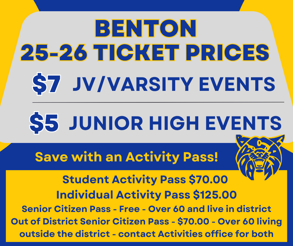25-26 Ticket Prices