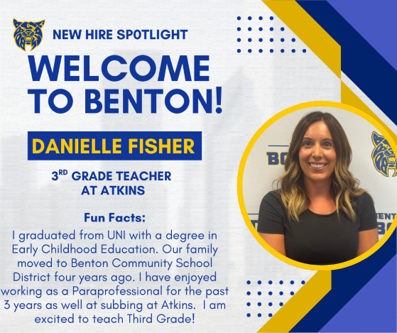 Danielle Fisher new hire spotlight