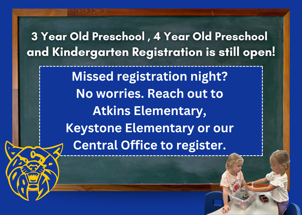 Preschool Registration is still open