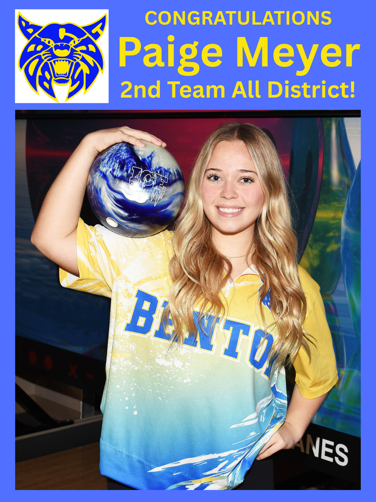 Paige Meyer-bowling 2nd Team All District