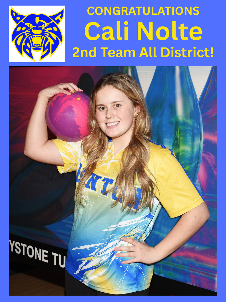 Cali Nolte- bowling 2nd Team All District