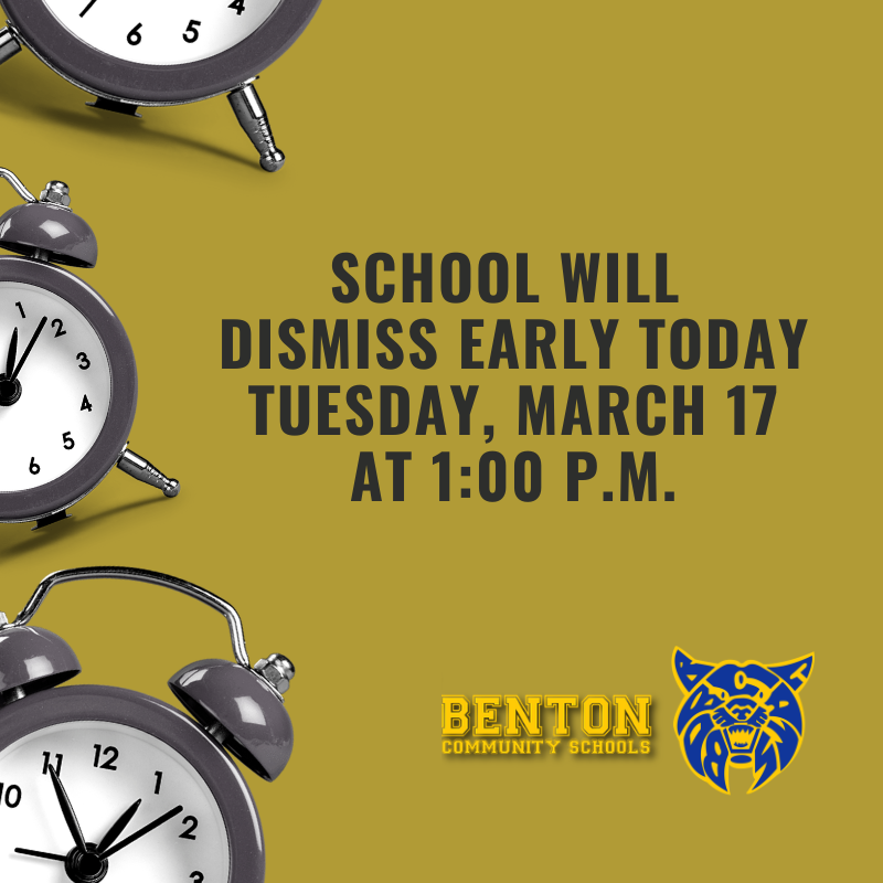 Early Dismissal  3.17.26