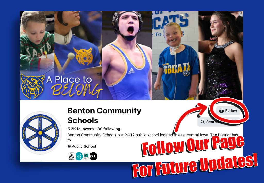 Follow Benton CSD