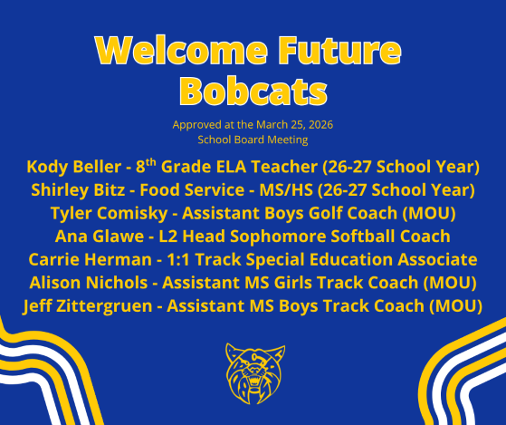 Welcome Future Bobcats 3.25.26