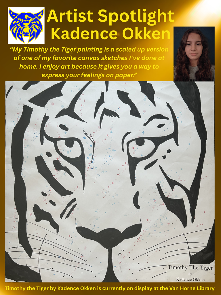 BC Artist Spotlight - Kadence Okken - MS 8th Grade