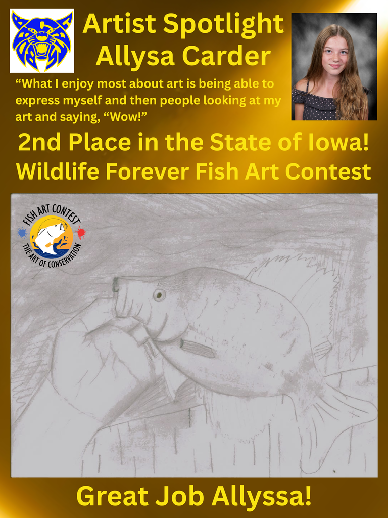 BC Artist Spotlight-Allysa Carder- BCMS 7th Grade 