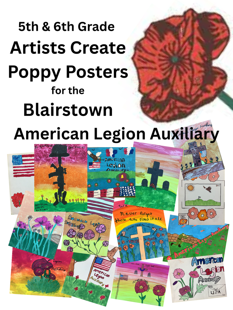 BC Art- Norway Intermediate- Poppy Posters