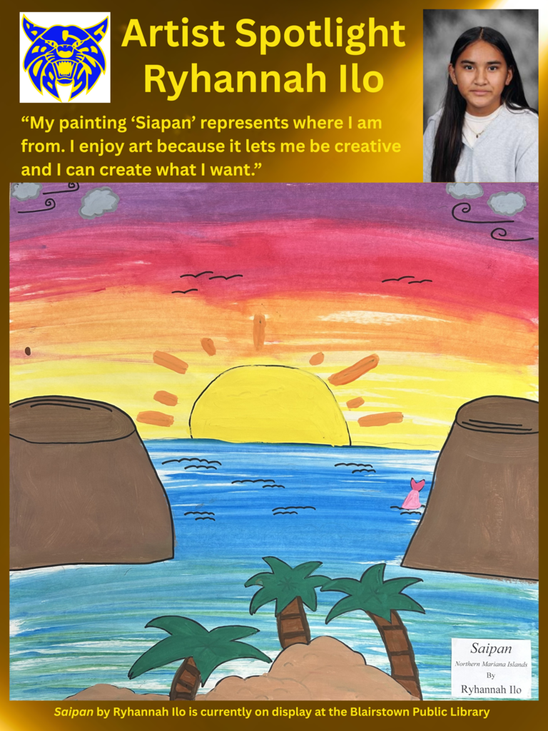 BC Artist Spotlight- Ryhannah Ilo- 7th Grade