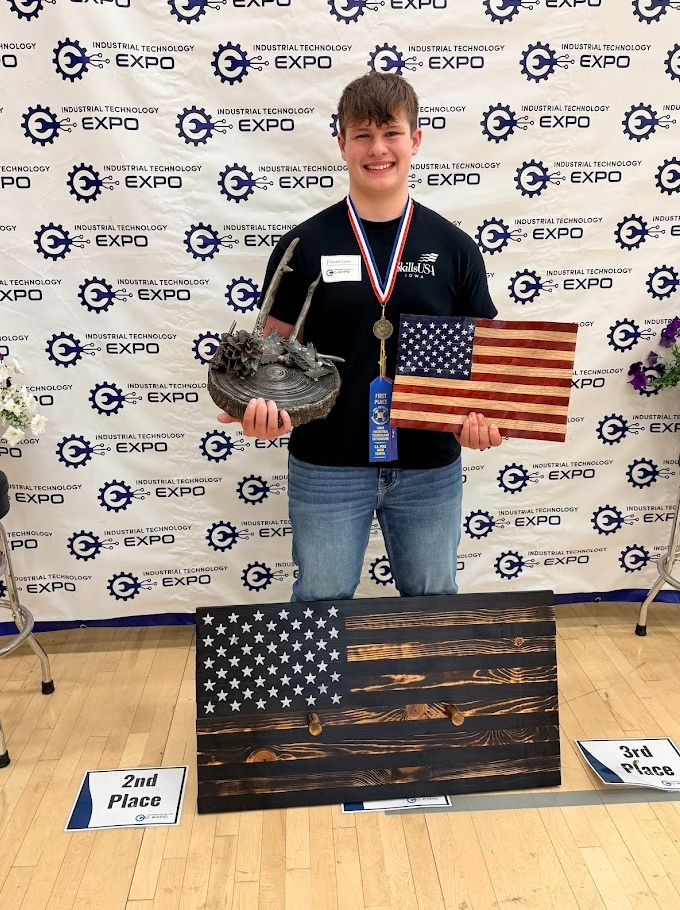 Kaeson Louis Industrial Technology Expo place winner