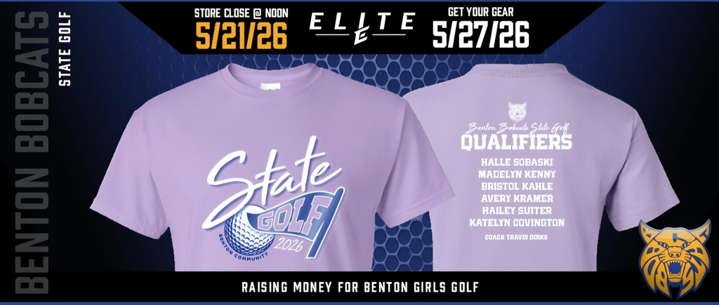 Girls State Golf Tshirt