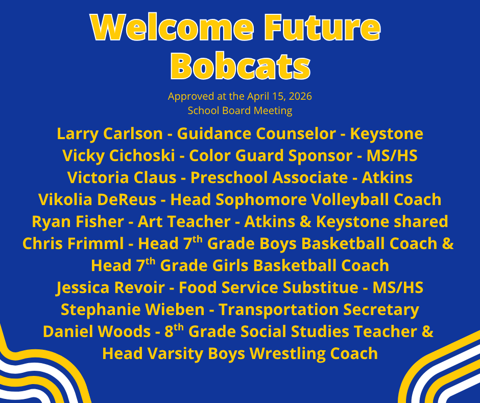 Welcome Future Bobcats 4.15.26
